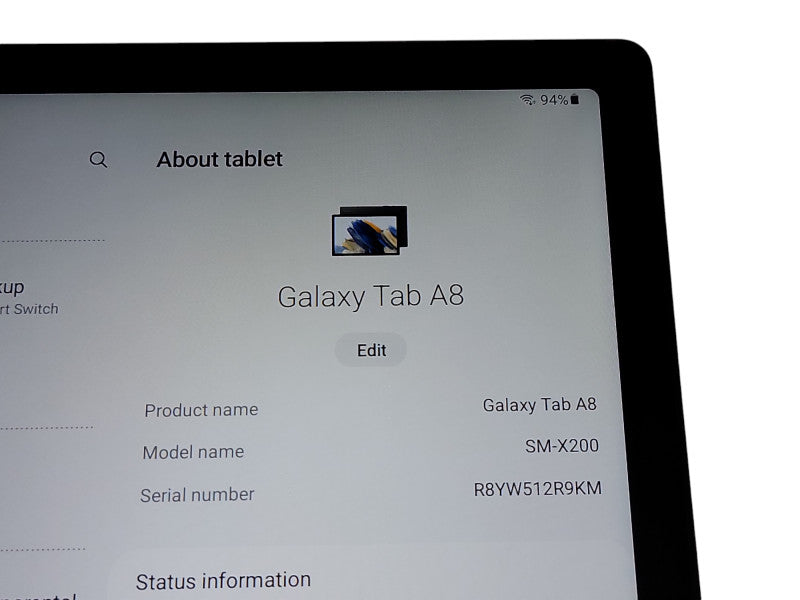 Samsung Galaxy Tab A8 - 64GB - Black [SM-X200] (