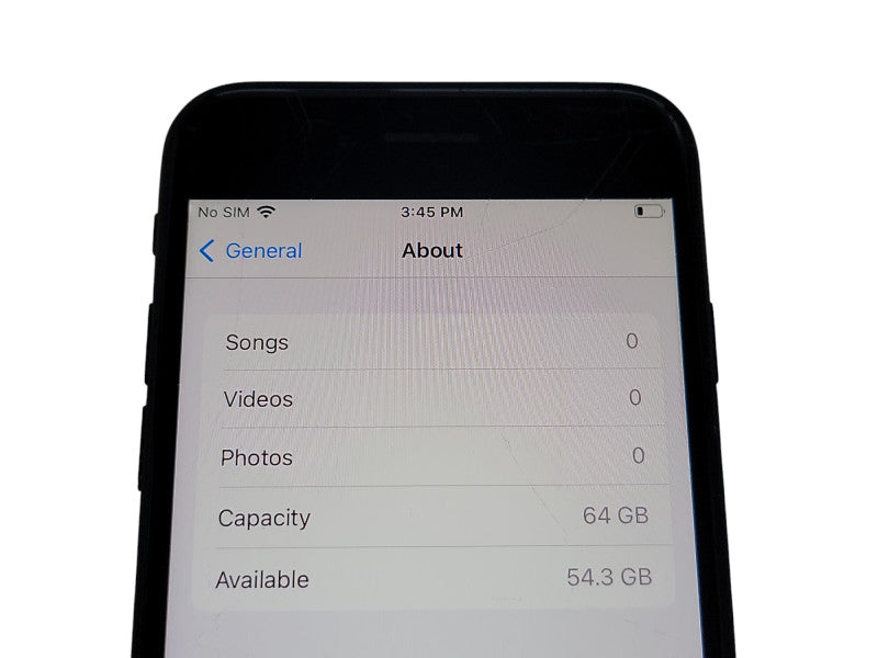 Apple iPhone SE 2 - 64GB - Black [A2275 | Read] (