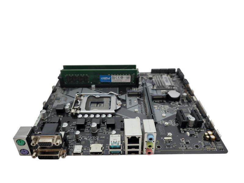 ASUS PRIME B360M-A LGA1151 mATX 2xM.2 32GB DDR4 + I/O Plate %