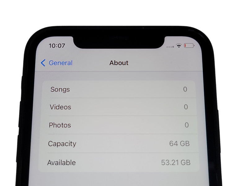 Apple iPhone 11 - 64GB - Black [A2111] (