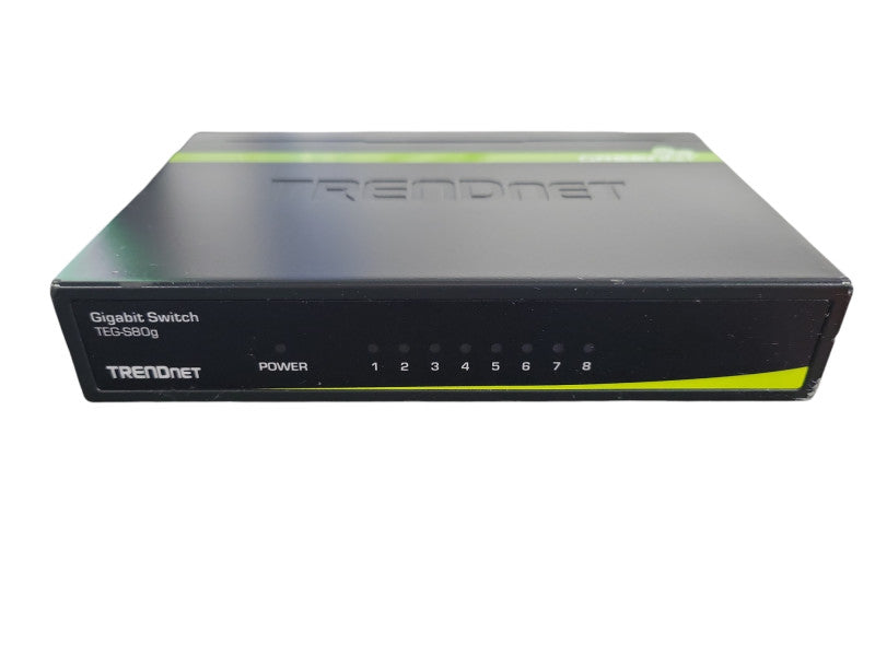 TRENDnet GREENnet TEG-S80G 8-Port Unmanaged Gigabit Ethernet Switch !