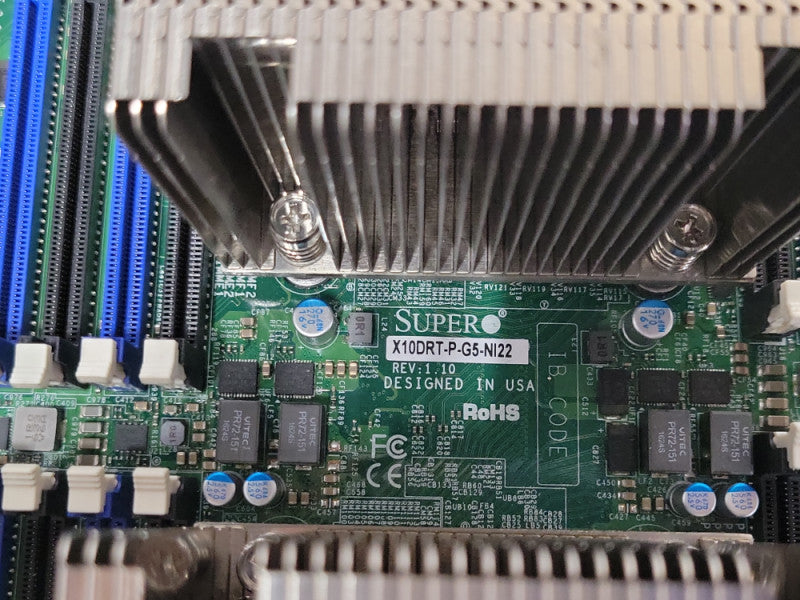 SuperMicro X10DRT-P-G5-NI22 Node w/ 2x Xeon E5-2620v4, No RAM/HDD, READ _