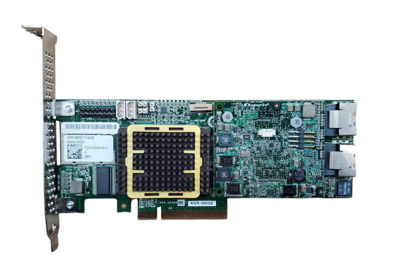 Adaptec ASR-5805Z 512MB 8-Port SAS/SATA2 PCIe RAID Card