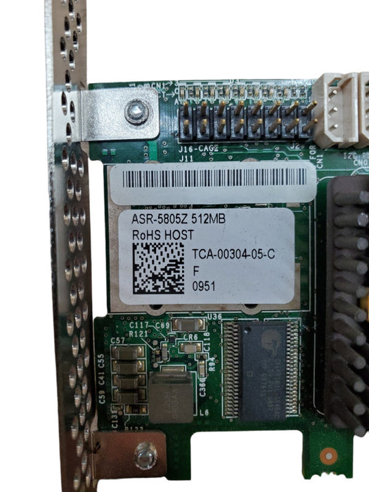 Adaptec ASR-5805Z 512MB 8-Port SAS/SATA2 PCIe RAID Card