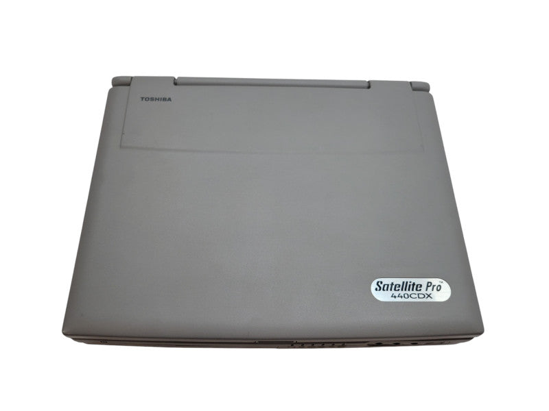 Vintage Toshiba Satellite 440CDX Pentium 100MHz 16MB NO HDD + PWR ADPTR %