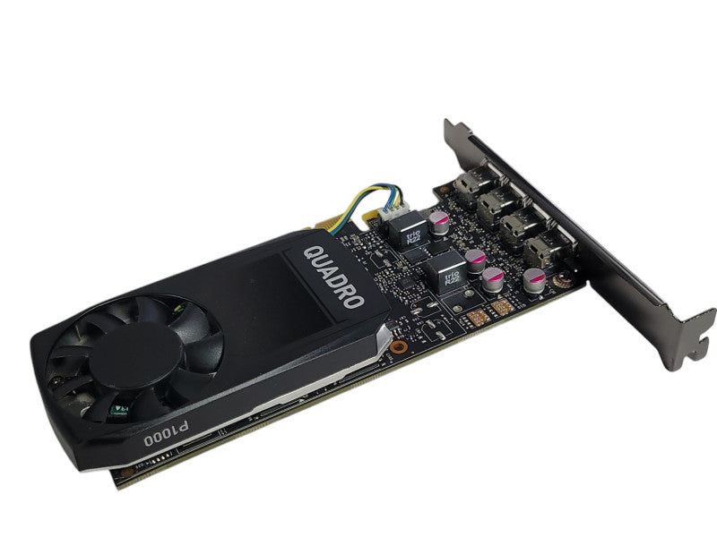 NVIDIA Quadro P1000 4GB GDDR5 Workstation Graphics Card, FH Bracket _