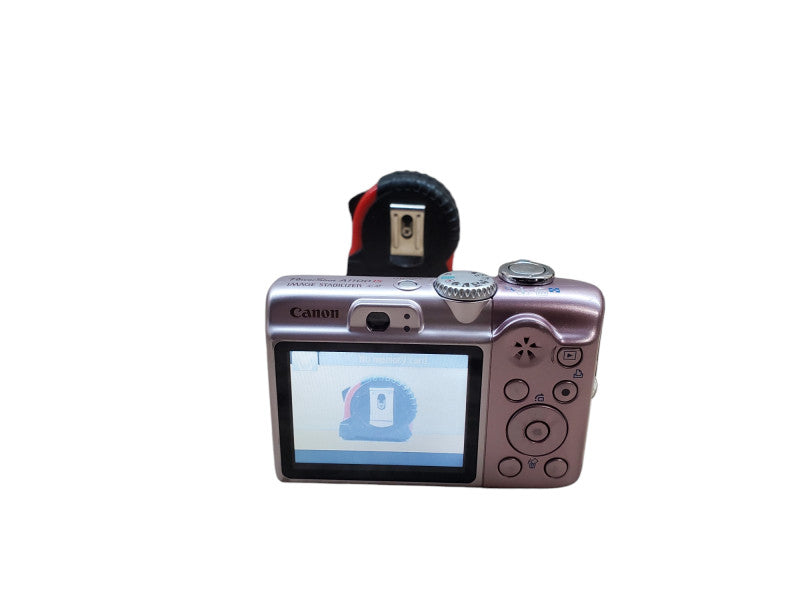 Canon PowerShot A1100 IS 12.1MP Digital Camera - Pink
