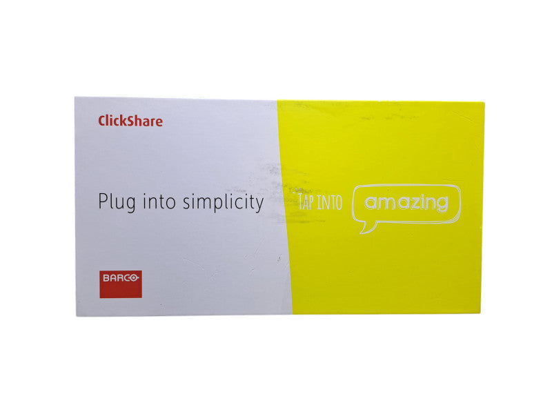 Barco Clickshare CSE-200 Conference Unit w/ 2x Buttons, PWR Adapter & HDMI