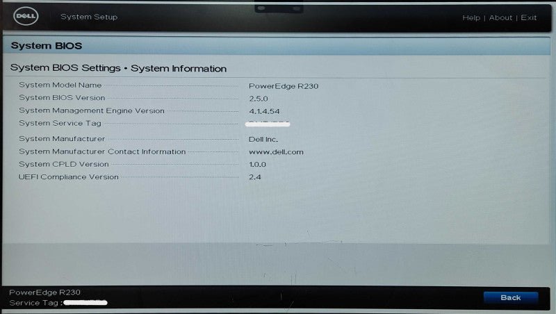 Dell PE R230 8x2.5", 1x Xeon E3-1220 v6 3.00GHz, 16GB DDR4, PERC H730
