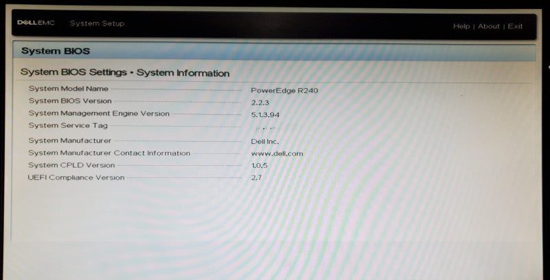 Dell PowerEdge R240 Xeon E-2234 16GB RAM PERC H330 - No HDD