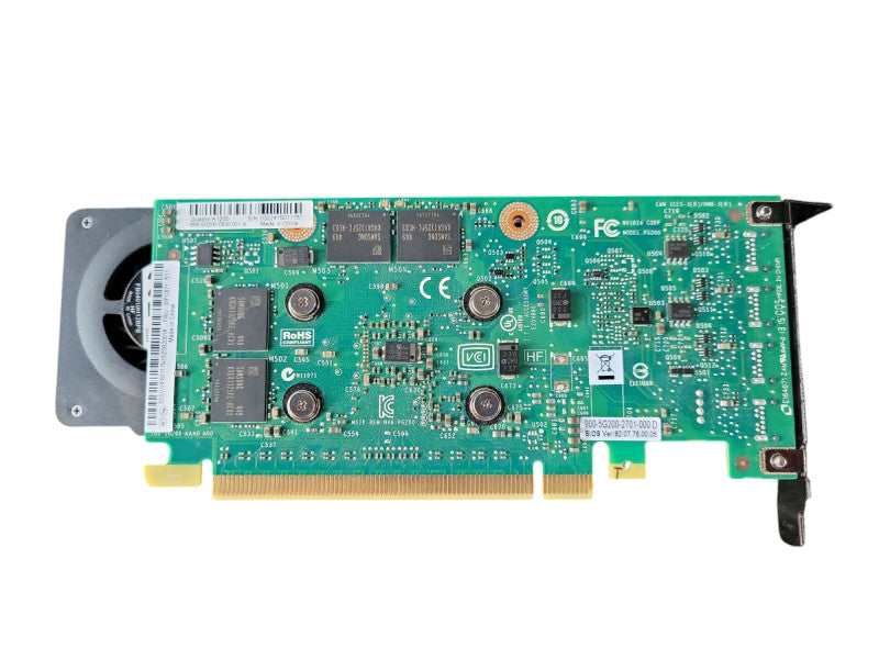 NVIDIA Quadro K1200 | 4GB GDDR5 Low Profile Graphics Card | 4x MiniDP !