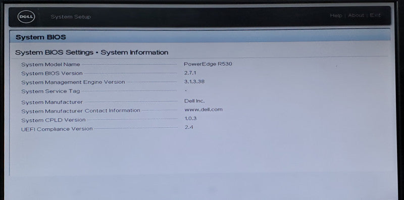 Dell PowerEdge R530 1x Xeon E5-2660 v3 64GB RAM H330 mini - No HDD