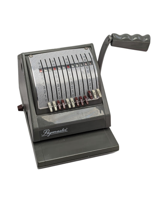 Paymaster Model 9012-12 12-column cheque writer -