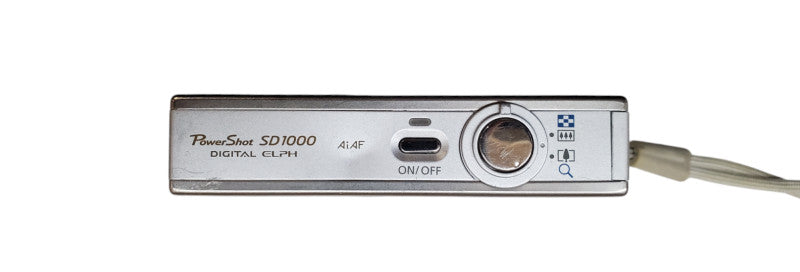 Canon PowerShot SD1000 7.1MP Digital Camera + Battery/Battery Charger