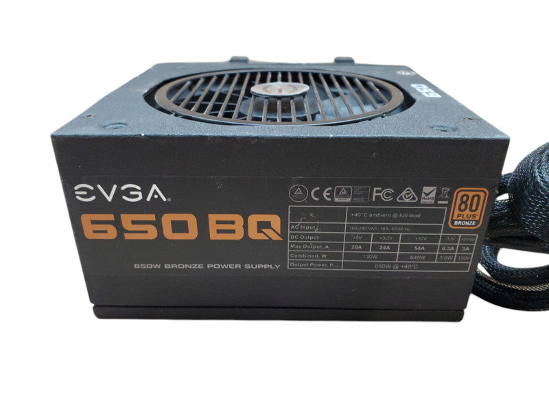 EVGA 650 BQ 80+ Bronze 650W Semi Modular Desktop Power Supply