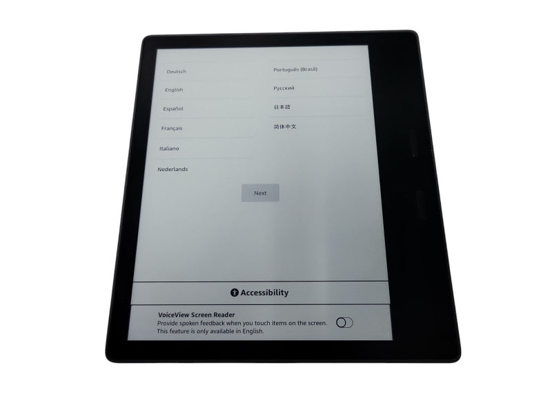 Kindle Oasis E-Reader (S8IN40) Δ