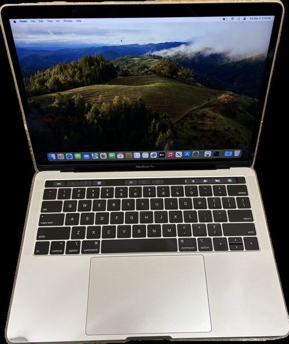 Apple MacBook Pro 13" 2018 i5-8259U 16GB 256SSD Battery Service Recommended