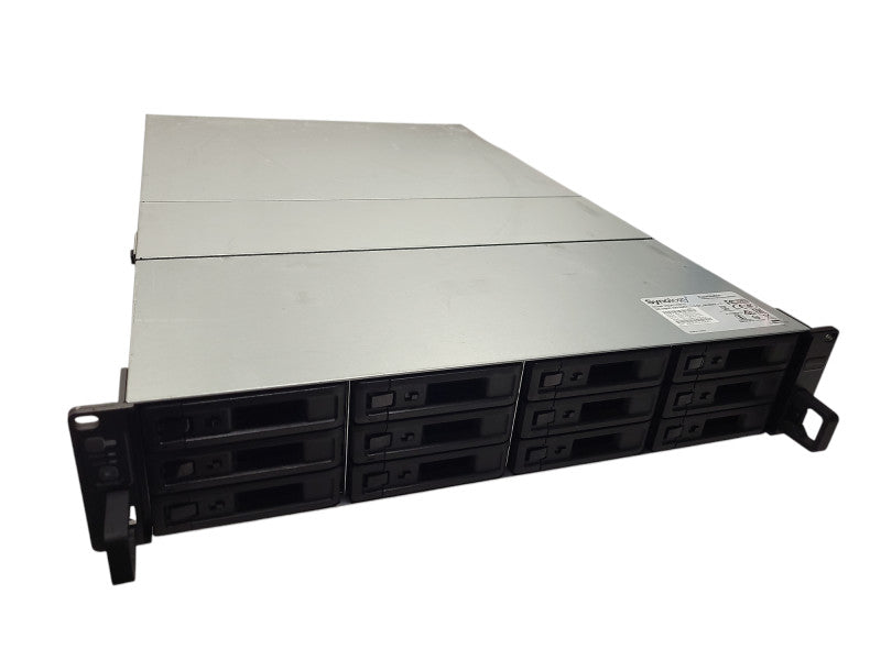 Synology RackStation RS3617RPxs 12-Bay NAS Server w/ 3x 4TB SATA HDD 2x PSU $