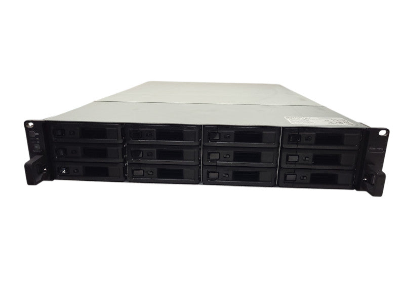 Synology RackStation RS3617RPxs 12-Bay NAS Server w/ 3x 4TB SATA HDD 2x PSU $