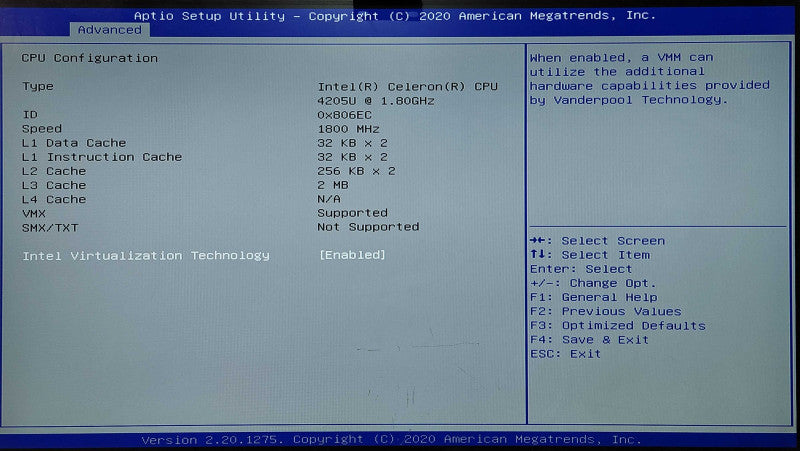 Datto ALTO 3 Model: L3A2, Celeron 4205U 1.80GHz, 8GB DDR4, No OS/HDD/PSU