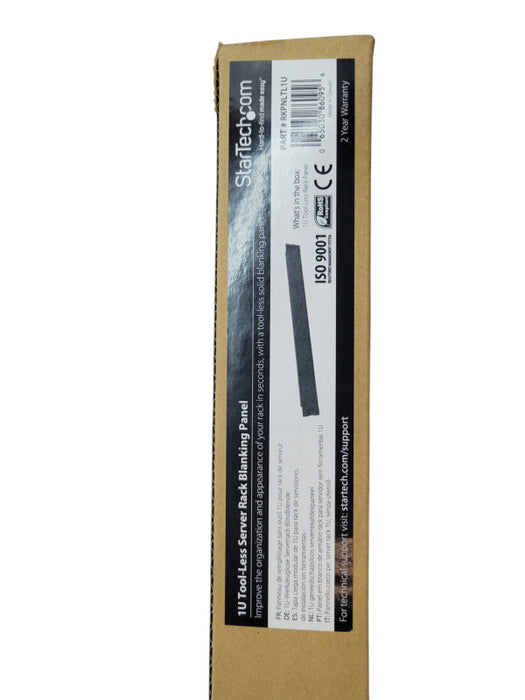 1U Blanking Panel - Tool-Less Blank Rack Panel %