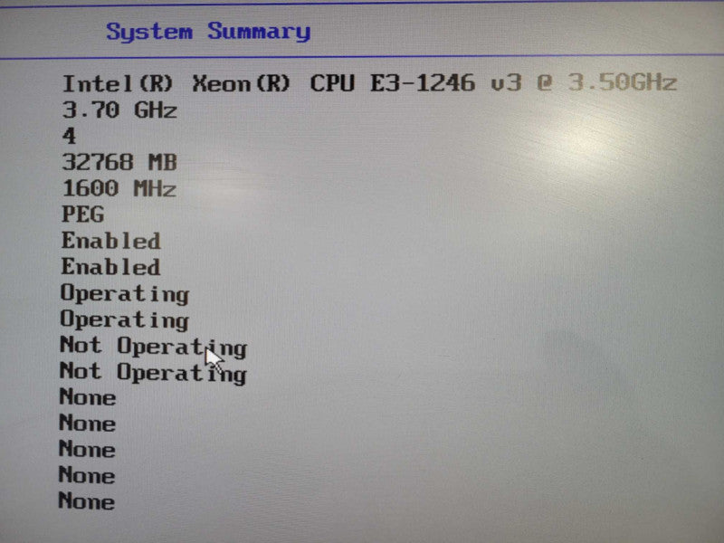 Lenovo ThinkStation P300, Xeon E3-1246 v3 3.50GHz, 32GB RAM, No HDD, K1200 !