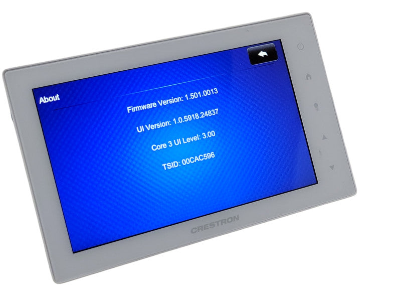 CRESTRON TSW-750-W-S 7" Touch Screen Control Panel Q_