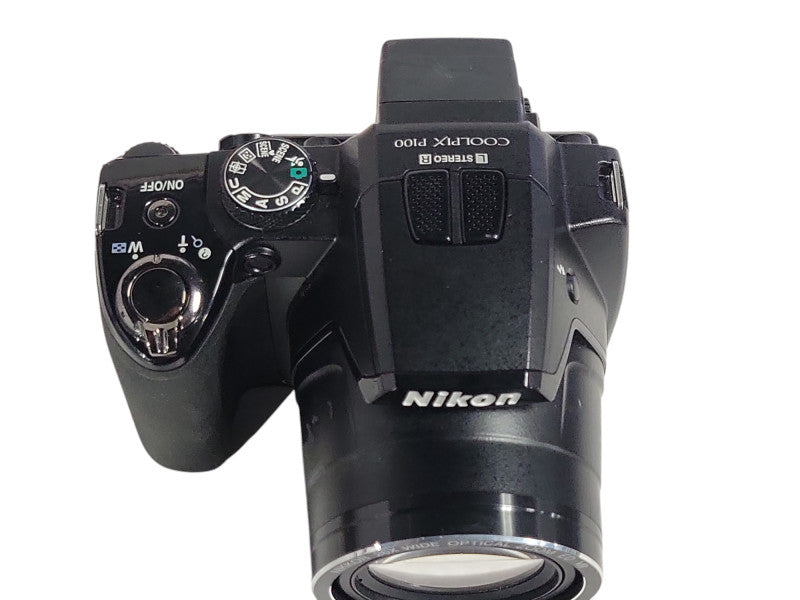 Nikon COOLPIX P100 10.3 MP Digital Camera Black w/ 8GB SD Card _