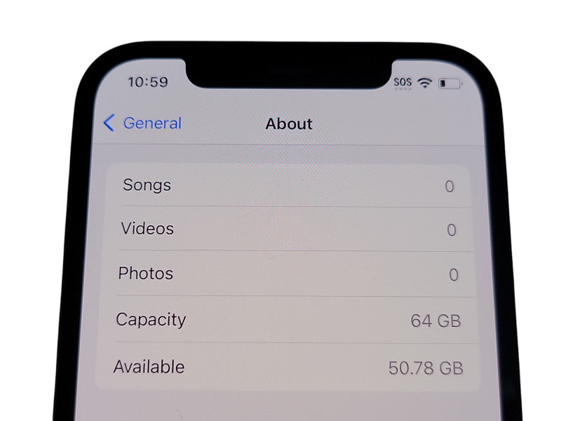 Apple iPhone 12 - 64GB - Black [A2402] (