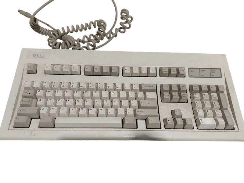 Vintage Lexmark Dell Keyboard(1984) & Microsoft Mouse(PN:98952) PS/2  =