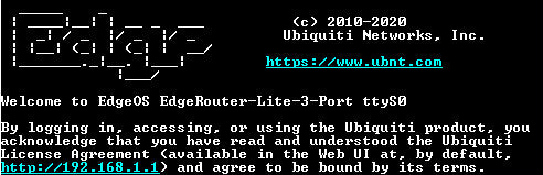 Ubiquiti EdgeRouter LITE (ERLite-3) !