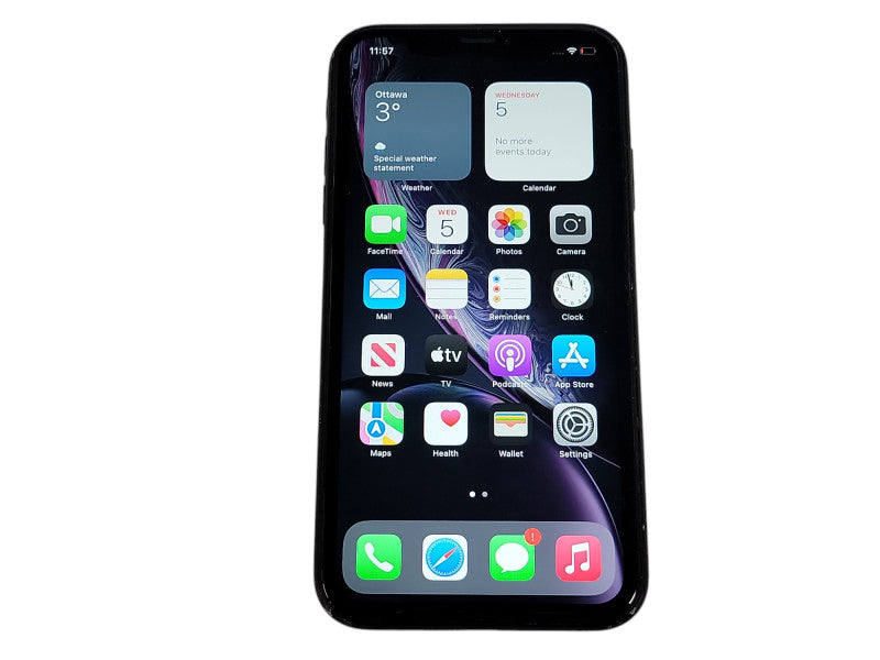 Apple iPhone XR - 64GB - Black [A1984 | Read] (