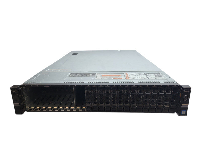 Dell PE R730xd - 2x Xeon E5-2630L v3 128GB DDR4 PERC H730P Mini 2x1100W PSU %