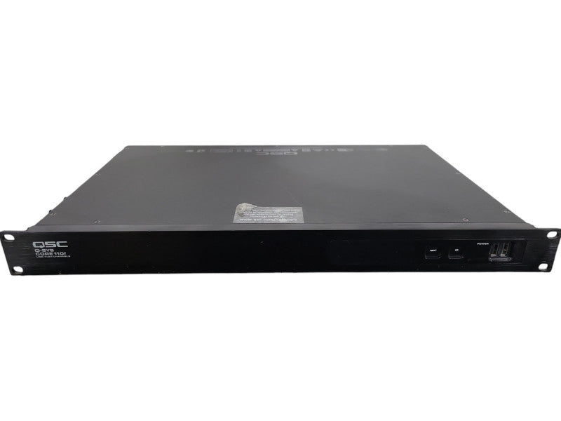 QSC Q-SYS Core 110F USB/Flex Channel Digital Signal Audio Processor !