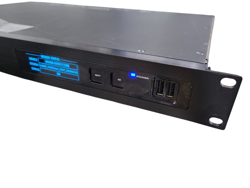 QSC Q-SYS Core 110F USB/Flex Channel Digital Signal Audio Processor !