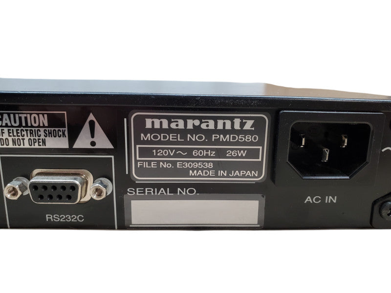 Marantz Professional Network Solid State Recorder PMD580 *READ*