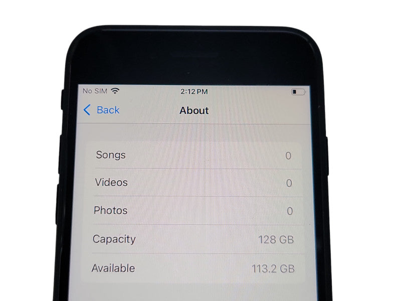 Apple iPhone SE 3 - 128GB - Black [A2595] (