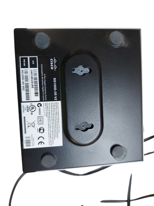 Cisco (SG100D-05) 5-Ports External Ethernet Switch