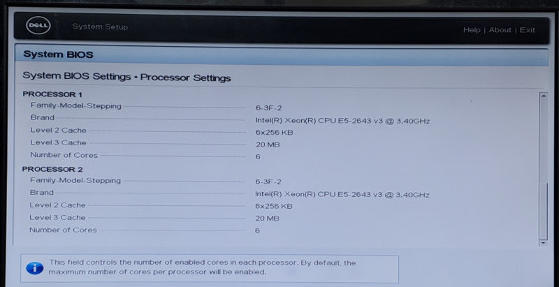 Dell PowerEdge R730 2x Xeon E5-2643 v3 32GB RAM H730 Mini - No HDD