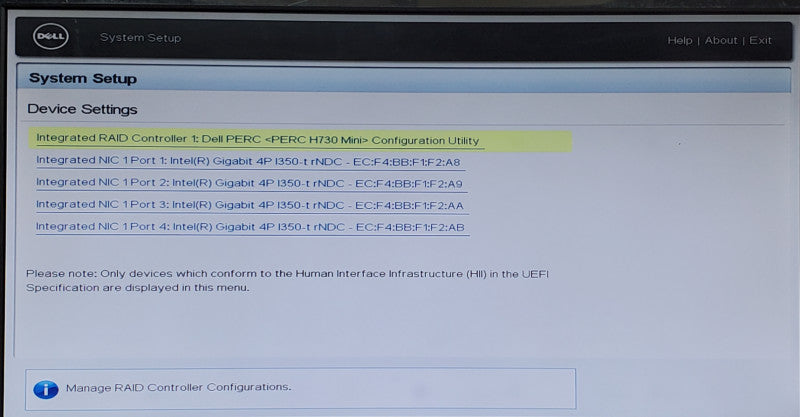 Dell PowerEdge R730 2x Xeon E5-2643 v3 32GB RAM H730 Mini - No HDD