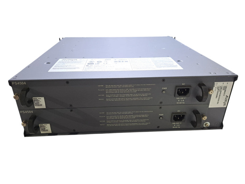 Avaya G450 Chassis w/ 7x MM710B & 1x MB450 Modules | 2x PSU's !