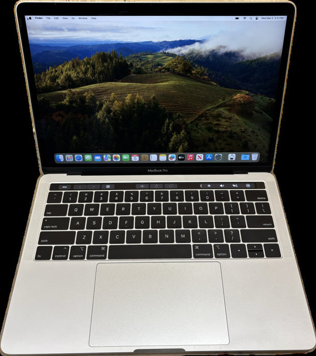 Apple MacBook Pro 13" 2018 Touch Bar i5-8259U 16GB 256SSD No Power Adapter  Lap200