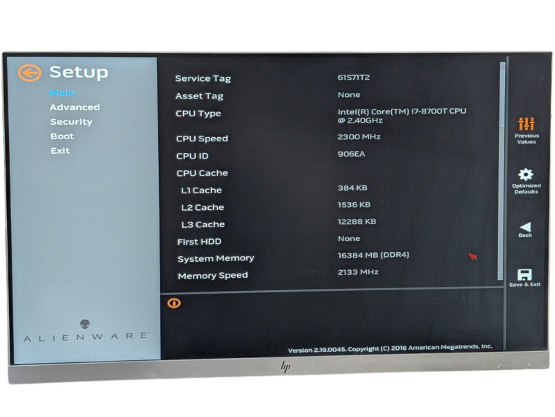 DELL Alienware Aurora R7 i7 Please READ  -
