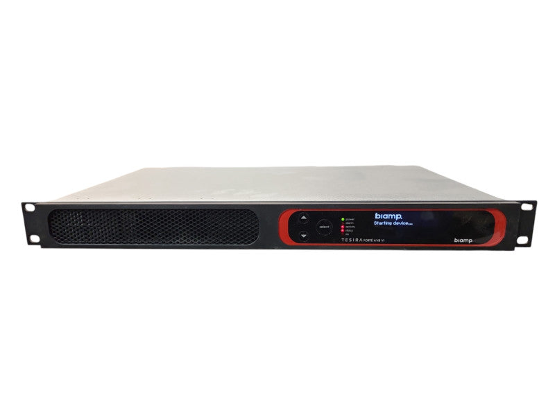 Biamp Tesira Forte AVB VI Digital Signal Processor, READ