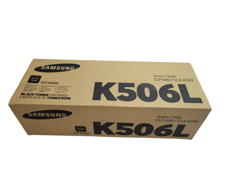 Genuine Samsung CLT-K506L Black High Yield Toner Cartridge (NEW) %