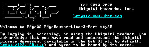 Ubiquiti EdgeRouter LITE (ERLite-3) !