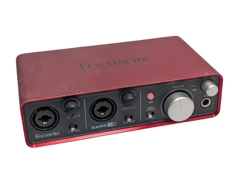 Focusrite Scarlett 2i2 USB Audio Interface  -
