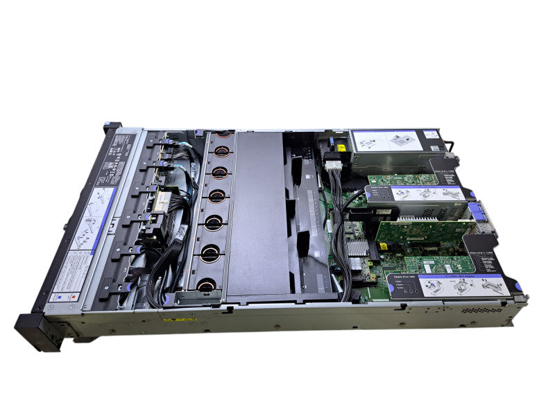 Lenovo x3650 M5 2U 8x 2.5"| 2x Xeon E5-2650 v4 @2.20GHz, 128GB DDR4, M5210