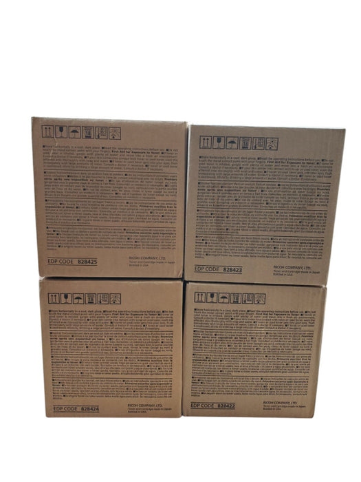 Genuine Ricoh Savin Lanier Toner SET MPC5200 828422 828423 828424 828425 - New Q