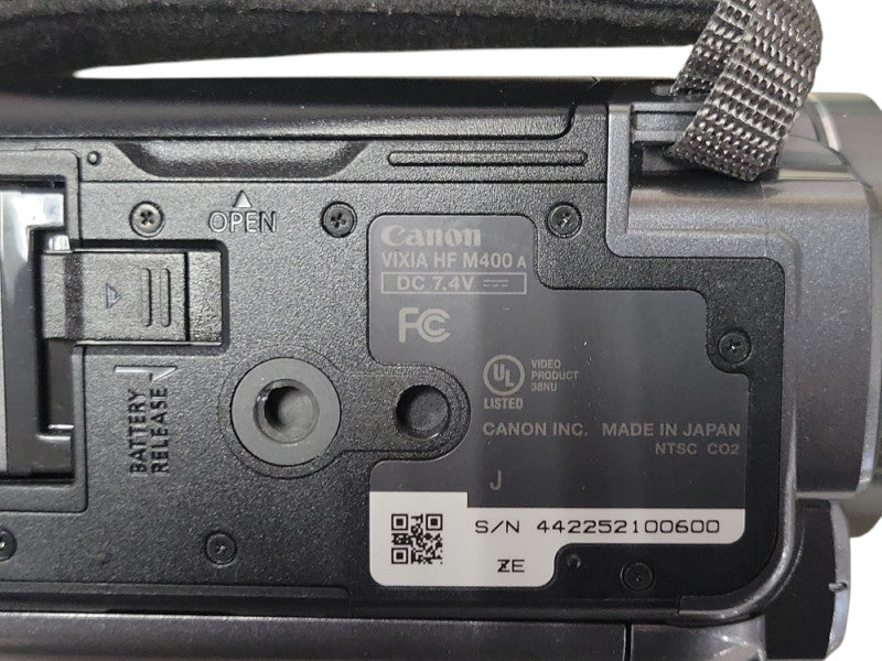 Canon VIXIA HFM400 Full HD CMOS PRO Camcorder , READ _